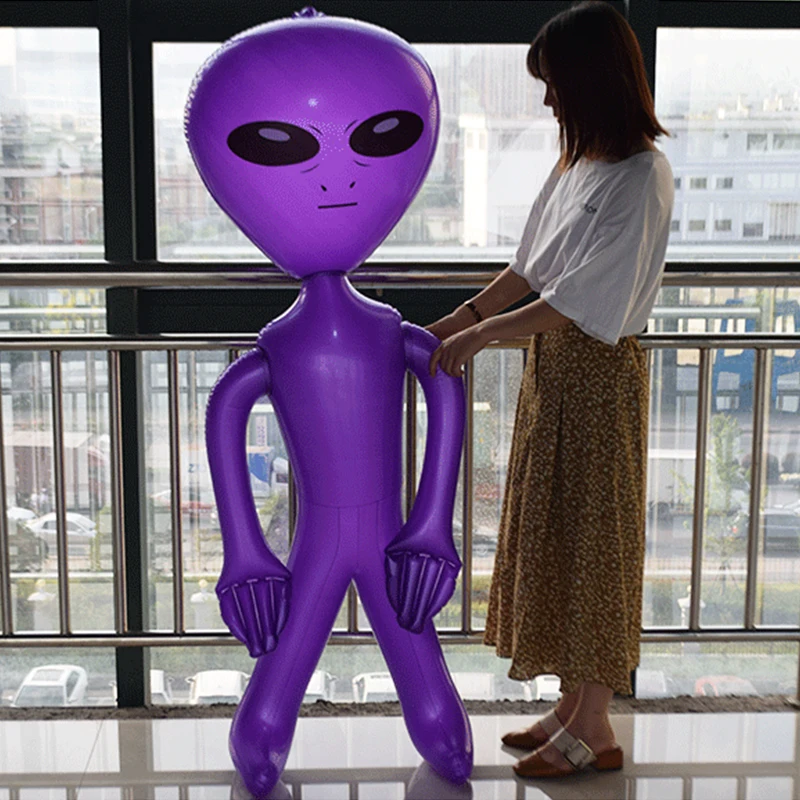 Halloween Inflatable Alien Toy Bar Atmosphere Alien Doll Decoration Placement Decoration Restart Toys