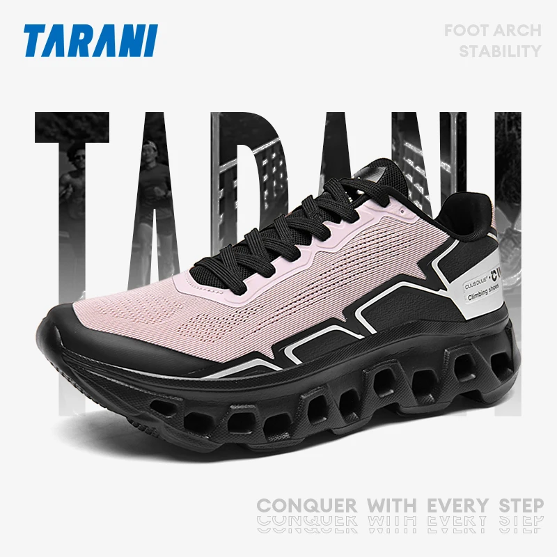 

Men's Running Shoes Breathable Lightweight Athletic Sneakers Non-Slip Shock Absorption for Marathon Jogging Outdoor Sports