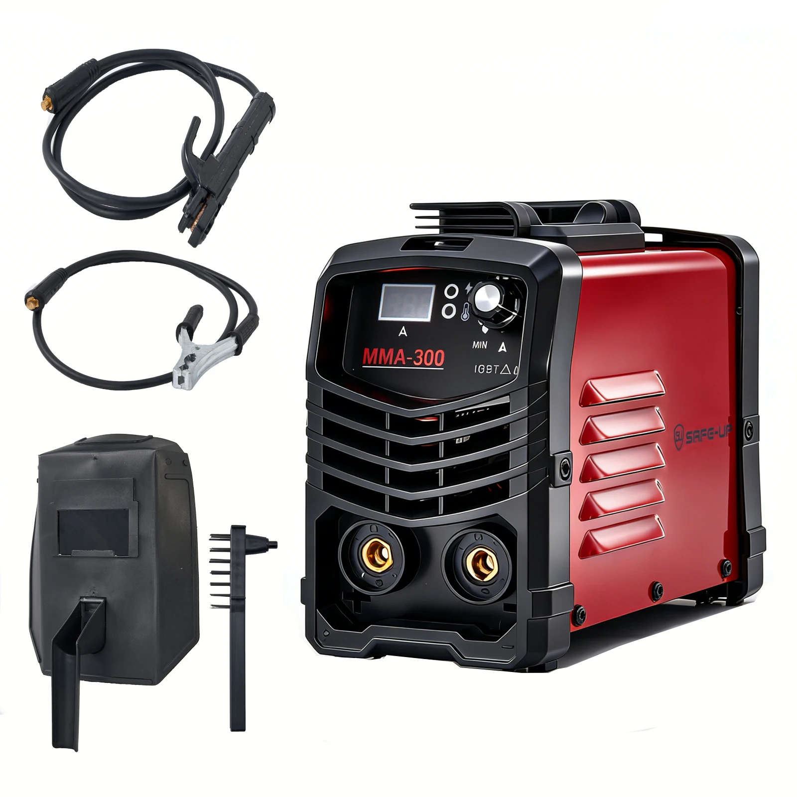 SU SAFE-UP Welding Machine Portable Inverter Arc Electric MMA-300 Small DIY Welding Welder 220V EU