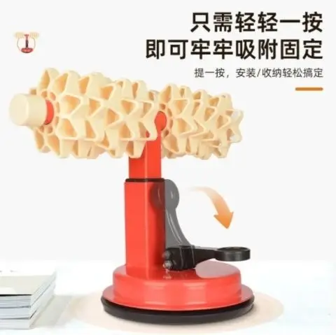 

Настраиваемый массажный ролик для спины и шеи с функцией вакуумного массажа, успокаивающий мышцы шейного отдела позвоночника, для пожилых людей, для самомассажа