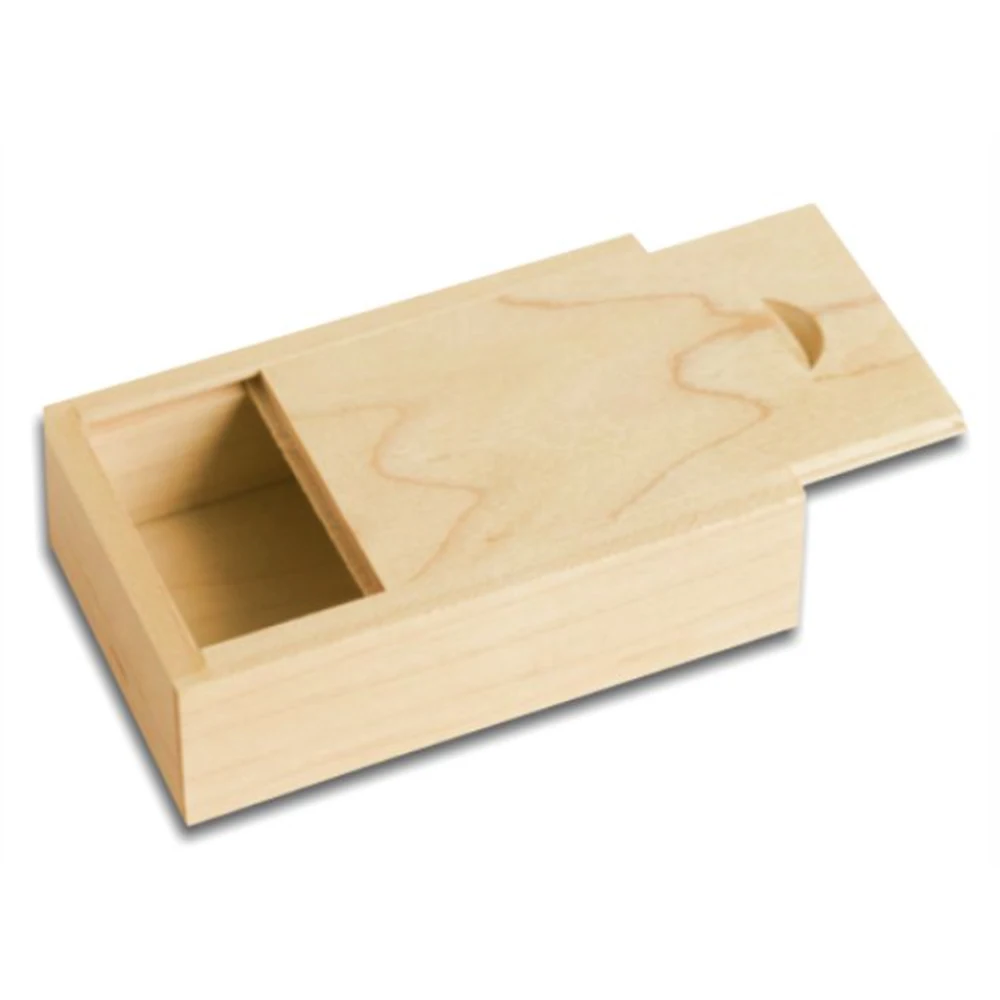 100 Pieces No Logo Wood Packaging box Bamboo and wood magnet wood Rectangular gift box Size 95x55x25MM 3.74 x 2.16 x 0.99 inch