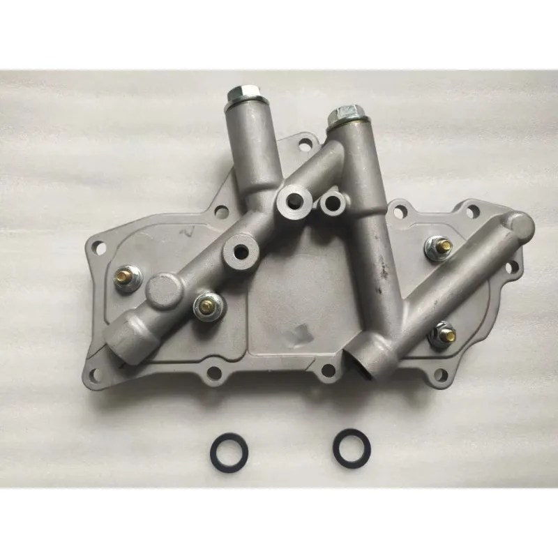 QD32 QD80 Oil Cooler Assy Radiator Assy Oil Cooler Cover With Core For Nissan Pick-Up