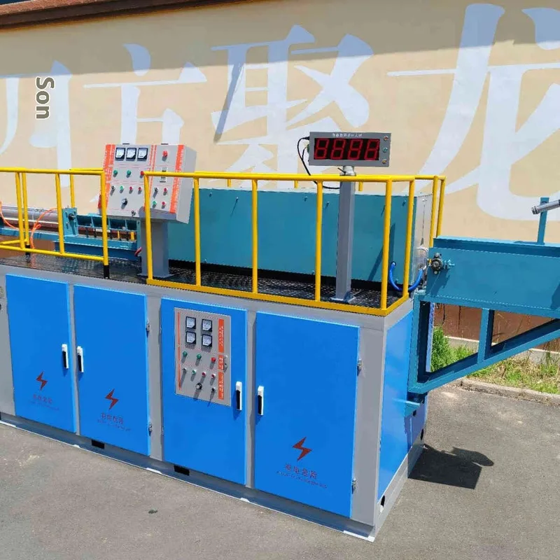 Intermediate Frequency Forging Furnace, Electromagnetic Induction Heater, Round Steel Iron Rod Electric Heating Equipment