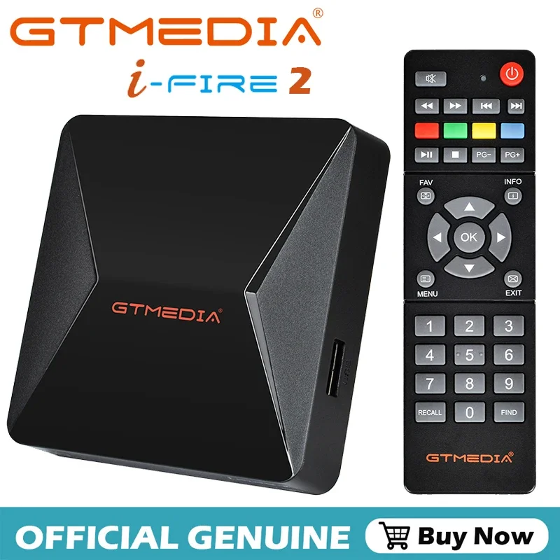 GTMEDIA Ifire 2 M3U TV Box H.265 HEVC 10Bit 1080P Full HD مدمج 2.4G WIFI HDR Ethernet MPEG-4 Media Player STB Stock في إسبانيا