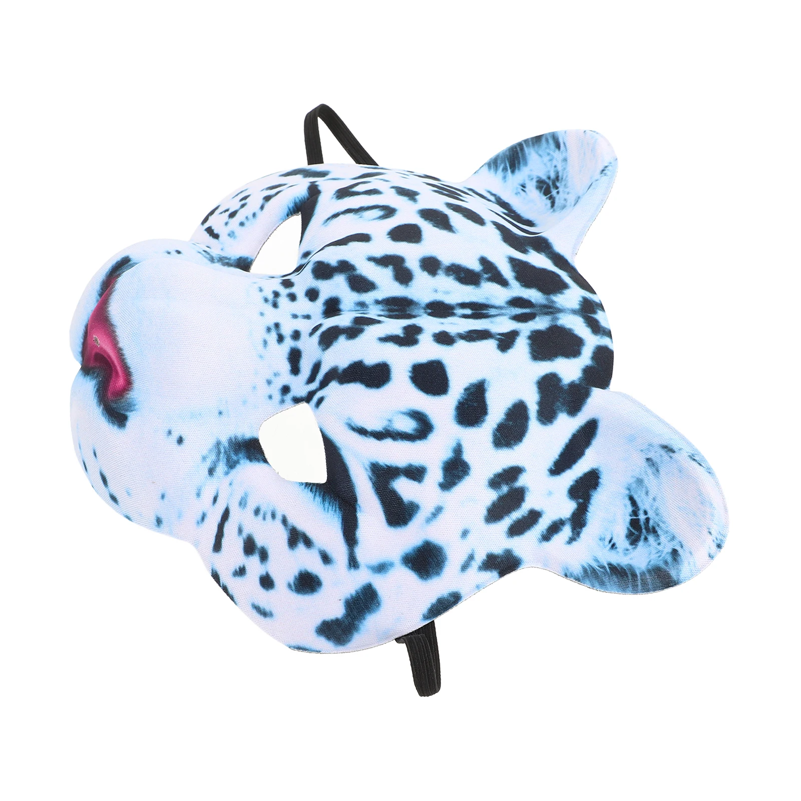 Maschera animale EVA Design leopardato Maschere mezze facciali di Halloween per bambini Forniture per feste di carnevale Leopardo adulto