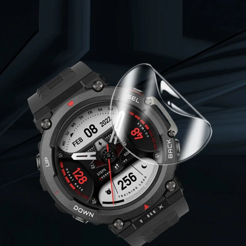 

5 шт. мягкая прозрачная защитная пленка из ТПУ для Amazfit T-Rex Ultra/2/Trex Pro, защитная пленка для экрана умных часов, аксессуары Ultra2