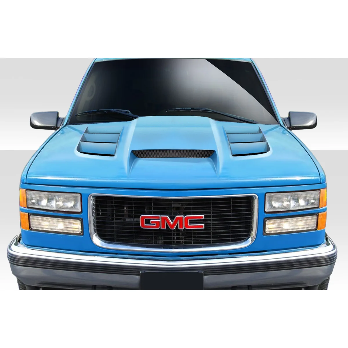 1988-1999 Chevrolet GMC C Series / K Series Pickup 1992-1999 Tahoe Yukon Suburban Duraflex Viper Look Hood - 1 Piece