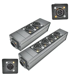 NAC3FPX NAC3MPX PDU Power strip Schuko Powerlink box audio 3P aviation socket1-14AC