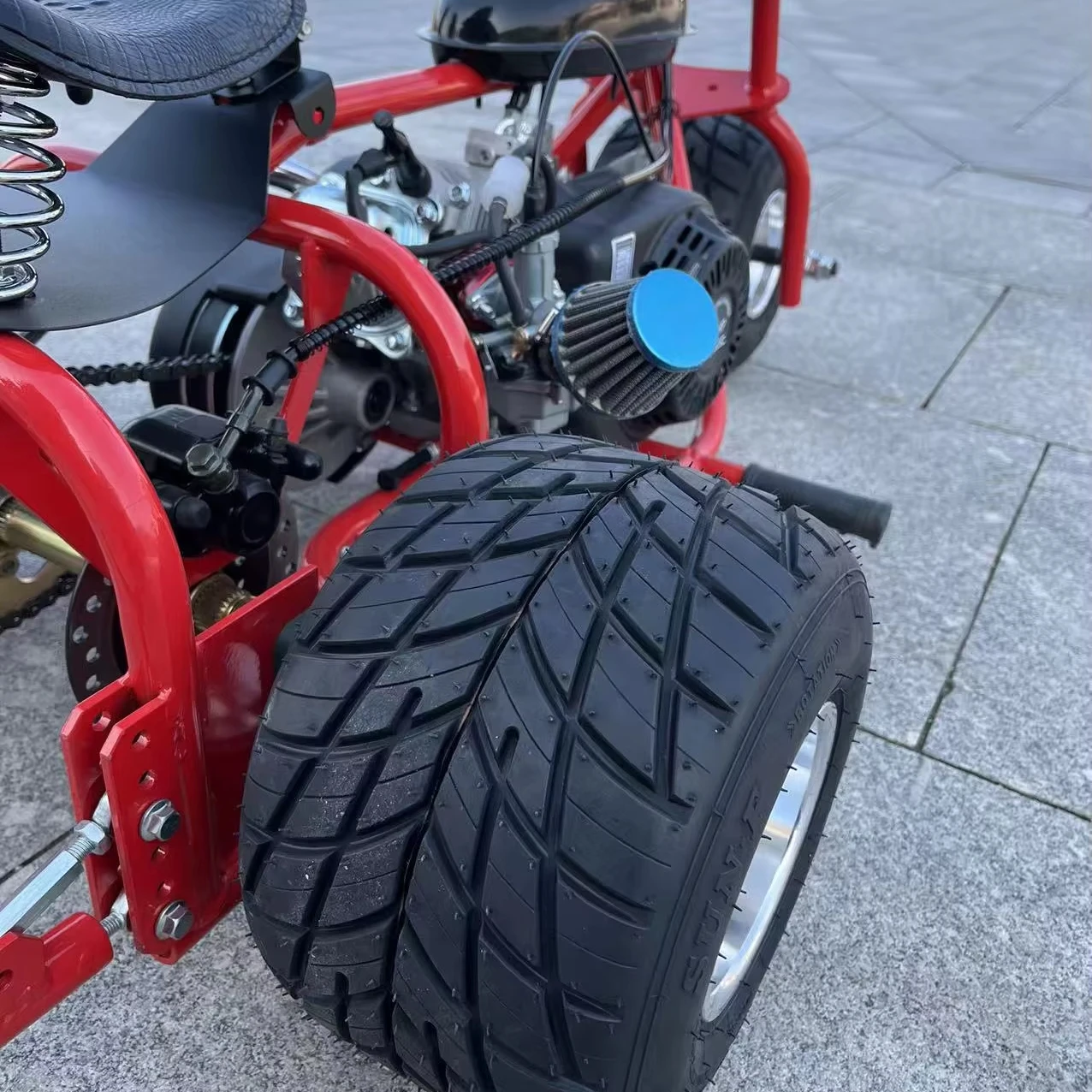 2026 New 212cc 8.5HP Gas Powered Drift Trike High-Speed Off-Road Adult Trike With Disc Brakes For Racing & Recreation