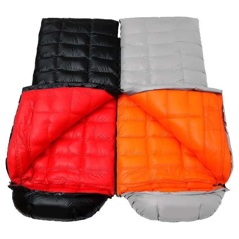 95% Goose Down Sleeping Bag Camping Sleeping Bag Down Camping Bags Men Tourism Hiking Winter Ultralight Down Sleeping Bags