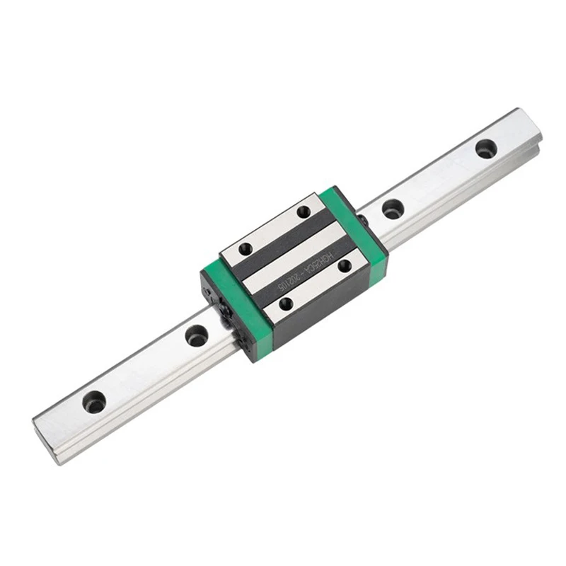 1/ 2/ 3/ 4 Set HGR20 Square Linear Guide Rail 100-550mm + HGH20CA HGW20CC Square Flange Slide Block flang CNC Router Engraving