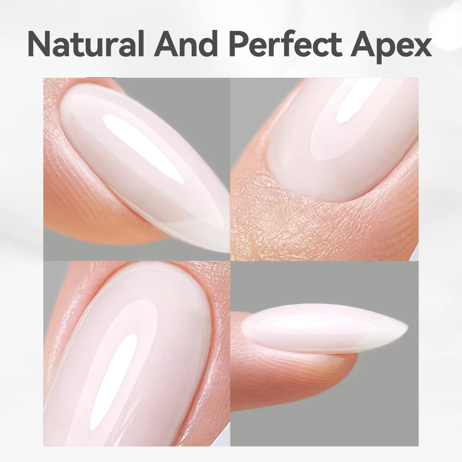 BORN PRETTY 10ml Milky White Quick Construction Gel Polish Semi Transparent Strengthener Jelly Color Nail Gel Varnish