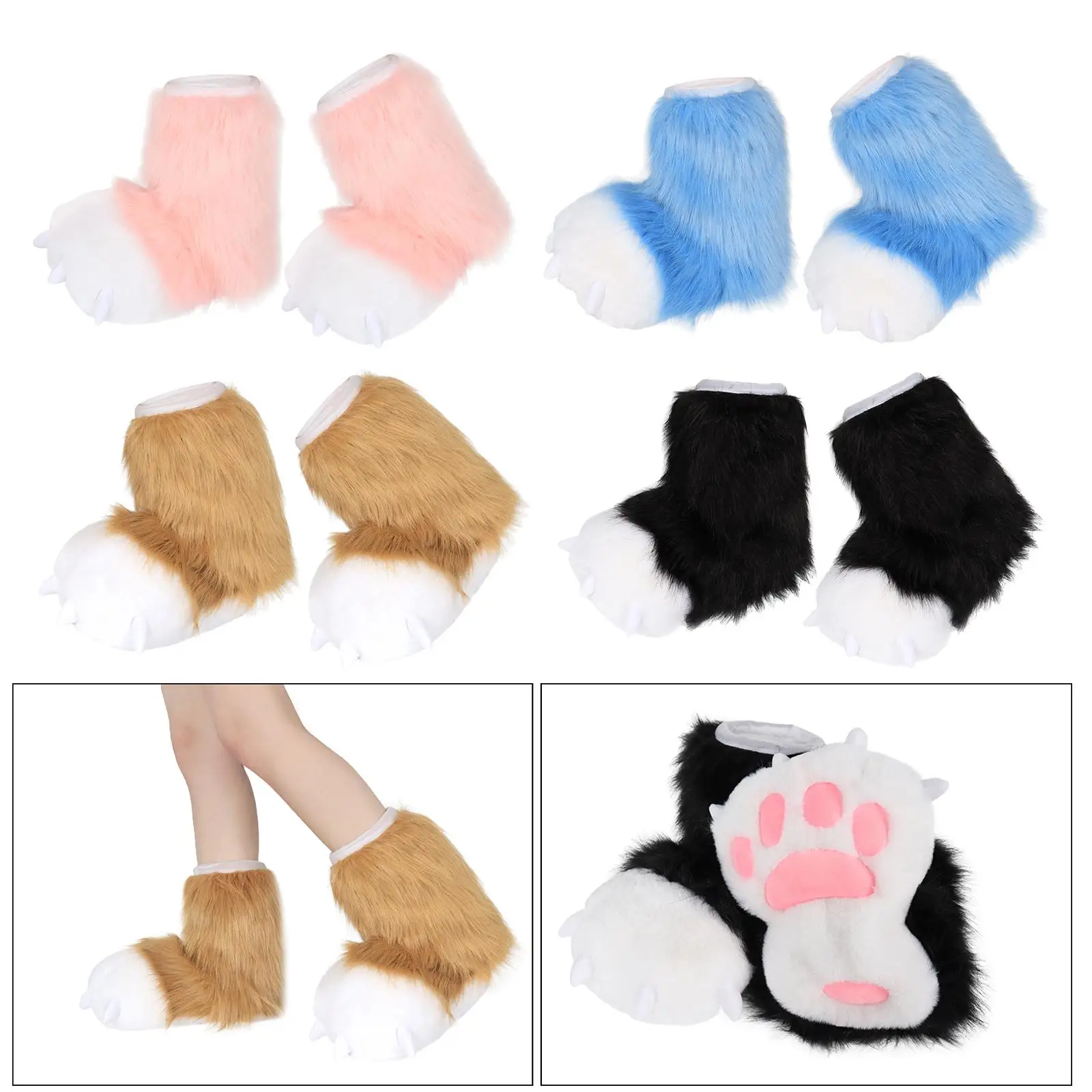 غامض باو تأثيري لينة الكرتون Fursuit حزب عيد الميلاد عيد الهالوين الحيوان