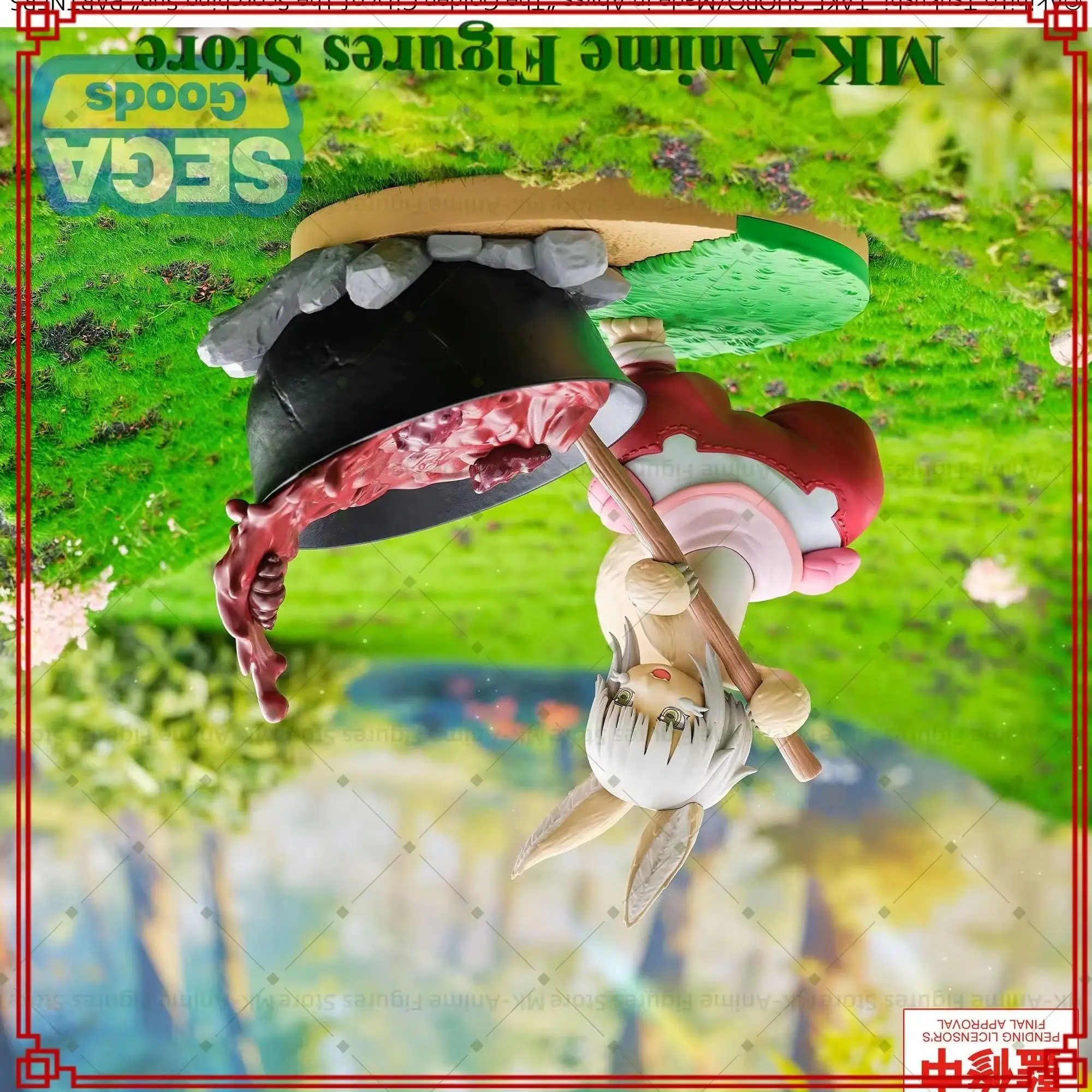 Original Sega Luminasta Made in Abyss The Golden City of the Scorching Sun Nanachi Dreaming of Mealtime PVC Action Figures