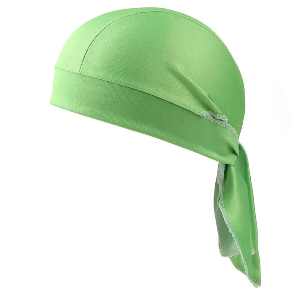 

Solid Color Hijab Caps Breathable Adjustable Bandana Headscarf UV Protection Comfortable Cycling Head Wrap Outdoor Activities