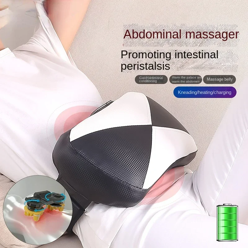 

8D Acupoint Massage Abdominal Massager Promote Gastrointestinal Peristalsis Automatic Kneading Abdominal Instrument Vibrator