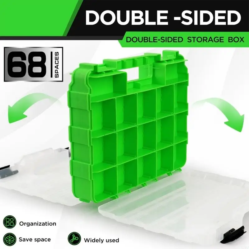 L9BE Portable Storage with Double Secure Lock Removable Bin Compartment