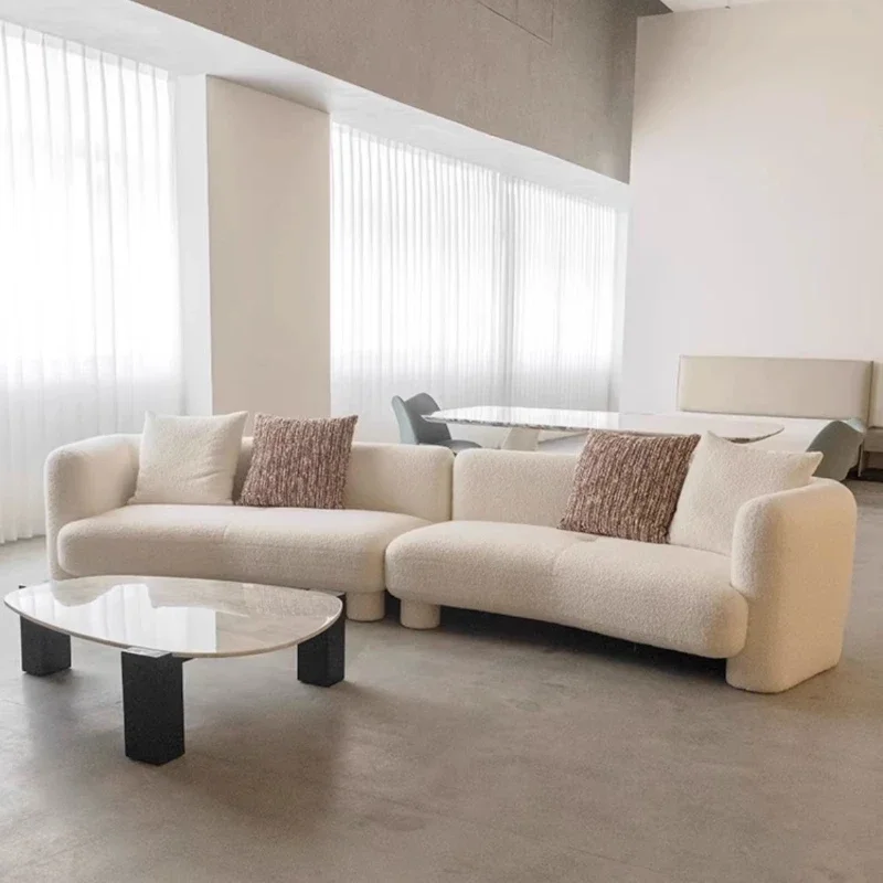 Individual Luxury Living Room Sofa Italian Relaxing Modern Fabric Sofa Floor Large Ergonomic Tumbonas Playa Salon Furniture