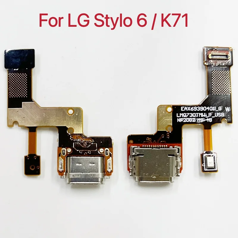 

USB Charge Port Jack Dock Connector Charging Board For LG Stylo 6 / K71 LMQ730TM, LM-Q730TM, LMQ730HA, LM-Q730HA