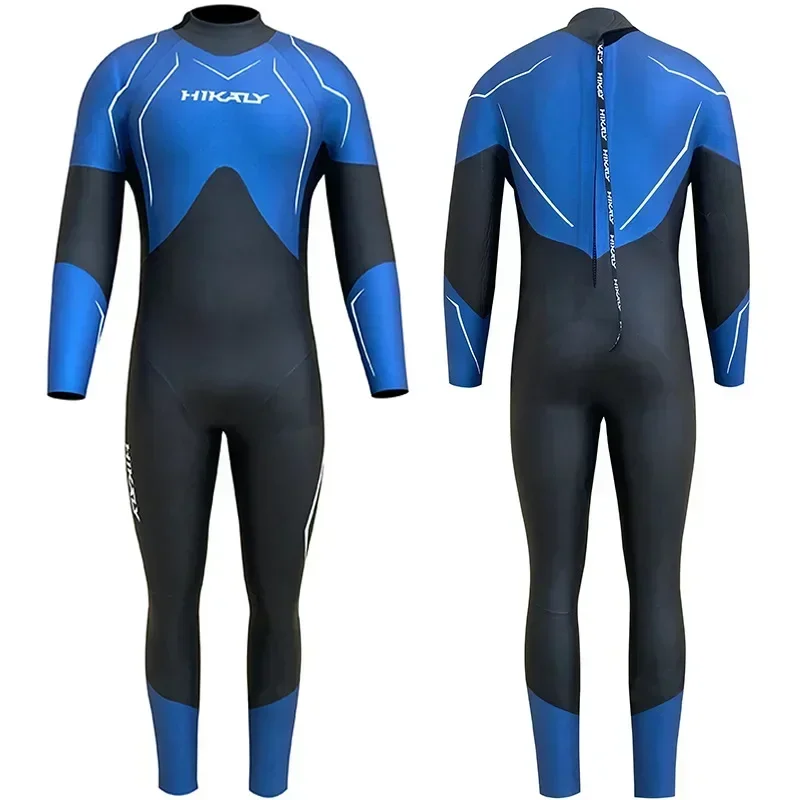 

Triathlon Wetsuit Neoprene Unisex 3mm, Blind Seam,Smoothskin Skinsuits for Open Water Swimming