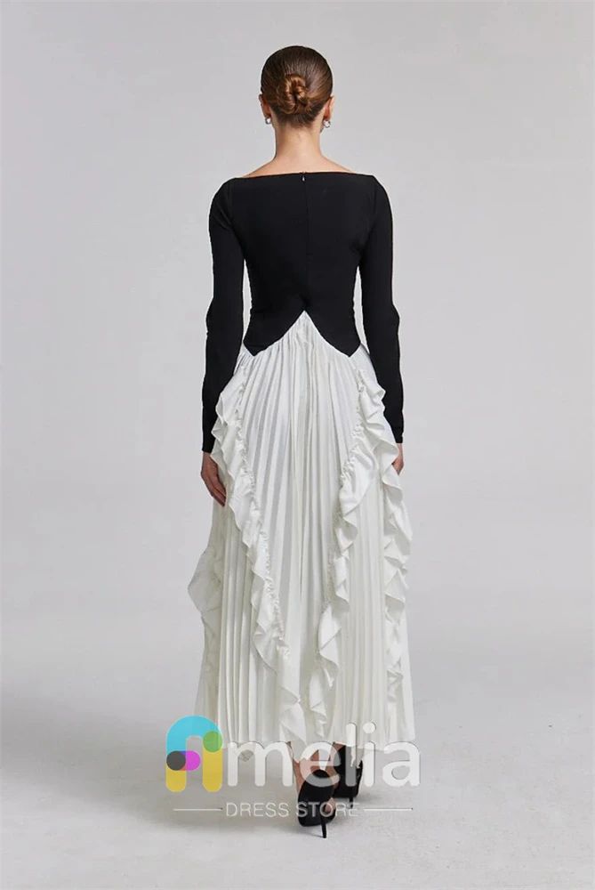 Amelia Wedding Party dresses Woman A-Line Customize Long Evening Prom Dresses for Special Occasions Formal Gowns For Dubai 2024
