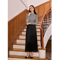 AP Women 2026 Autumn and Winter New Printing Mesh Modal Shirt and High Quality Acetate Fabric Maxi Dress Lady Knitting Vest - Image 5