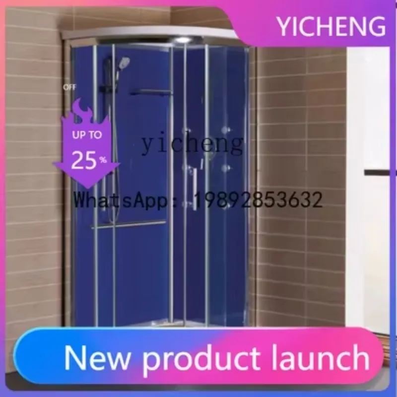 T25 integral shower room bath room rectangular touch screen modern fashion overall rectangular