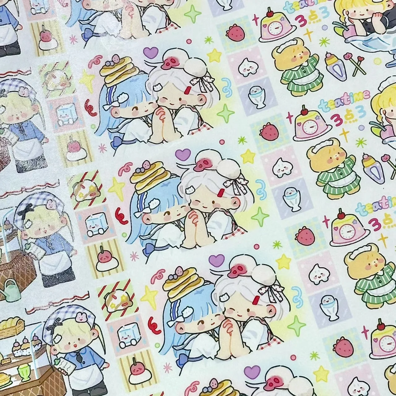 1 szt./1 partia klej dekoracyjny taśmy dziewczęce duban taśmy maskujące śmieciowe czasopisma do scrapbookingu papier do majsterkowania japońskie 5m