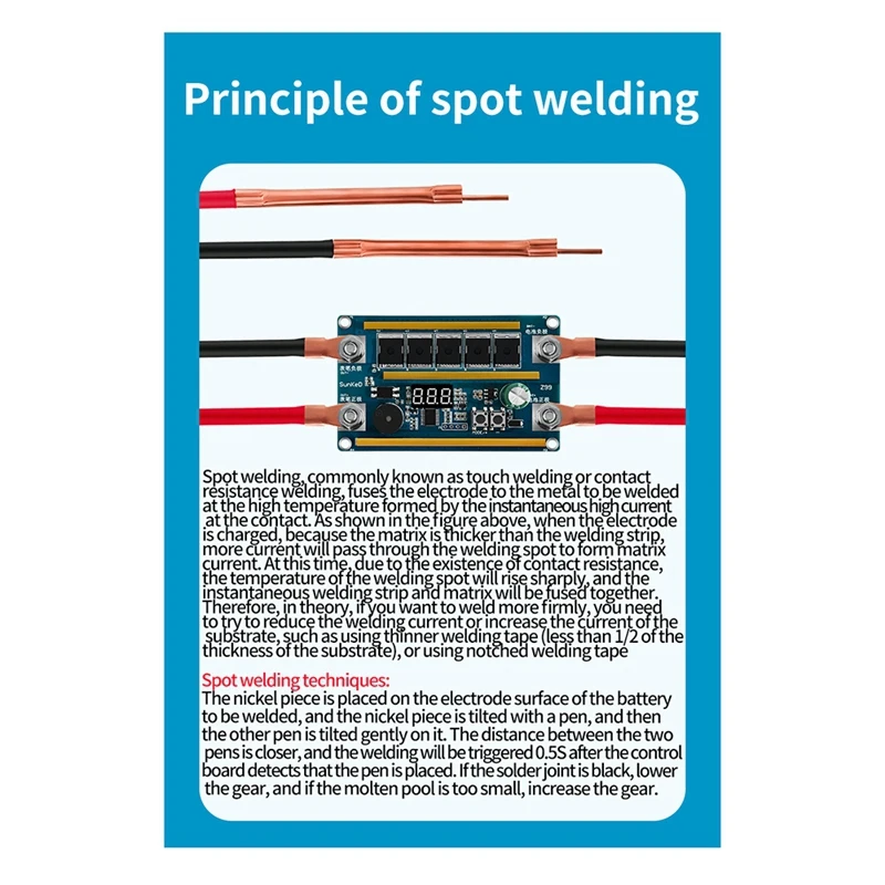 Z99 Spot Welder Digital Display 1500A 0.1-0.2Mm Spot Welding MOS 18650 Lithium Battery Welding Control Panel