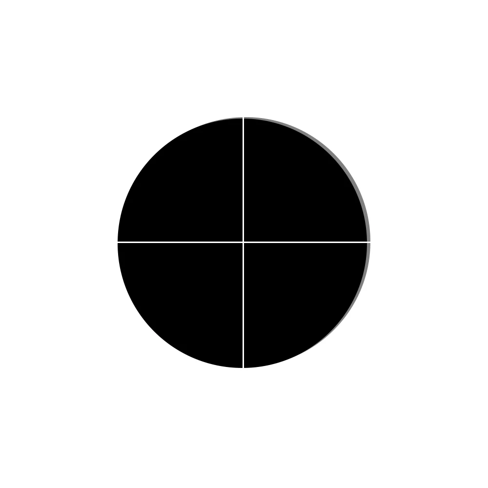 Diffraction grating  single slit Cross dividing board Dark field bright lines D20mm Seam width 20/50um Cross line glass