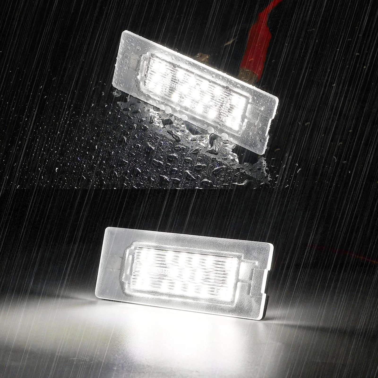 2X Waterproof Canbus No Error For Fiat Panda Mk3 169 2003-12 MK4 2011-in 2004 2005 2008 2009 Tuning License Plate Lamp E57 6000K