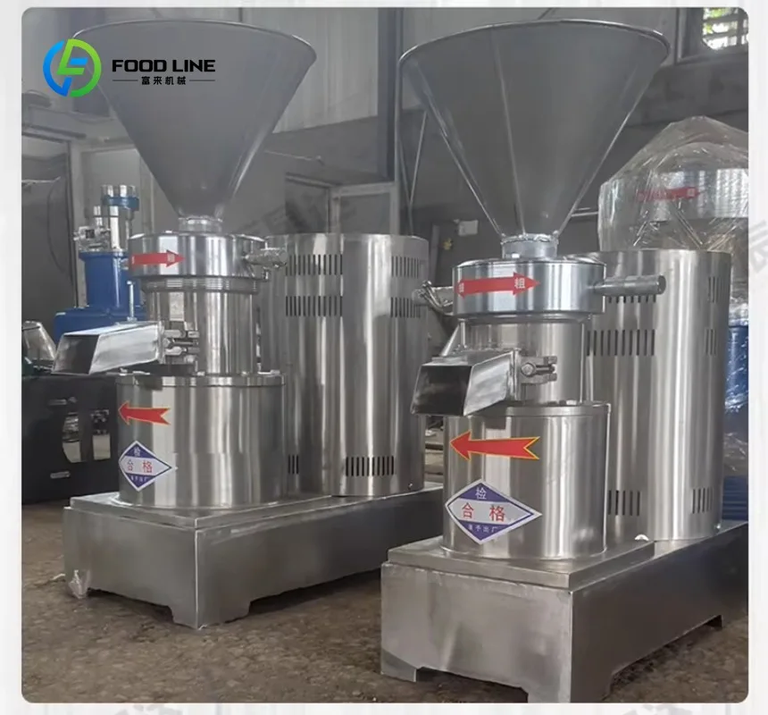 Customized Stainless Steel Commercial Sesame Butter Grinding Machine Tahini Making Machine Oil Press Machine