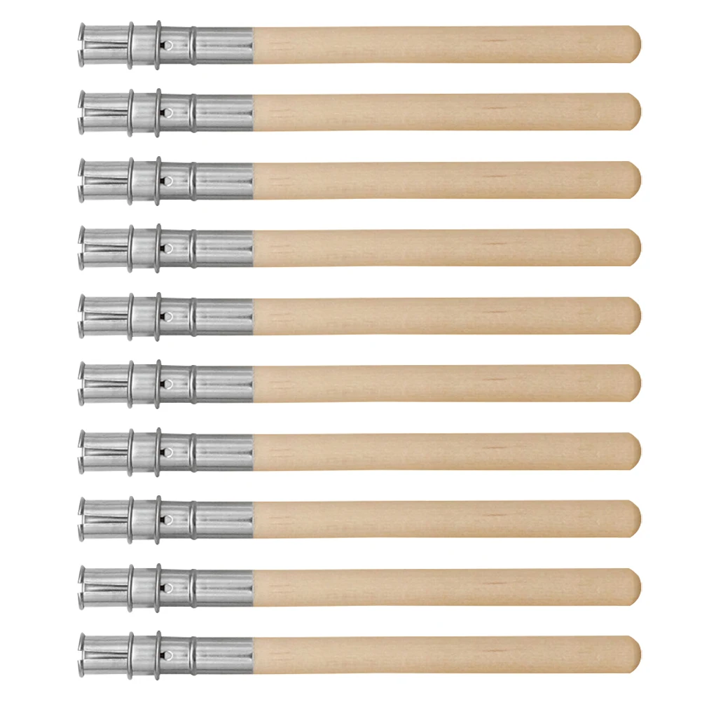 

10 шт., держатели для карандашей для бровей, удлиненные карандаши из нержавеющей стали, удобные, портативные, простые в эксплуатации