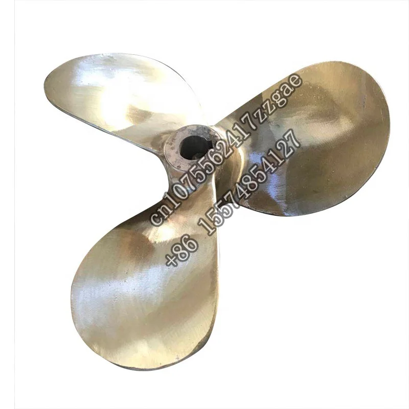 Marine Copper Inboard Propeller 3 Blades Boat  Customized