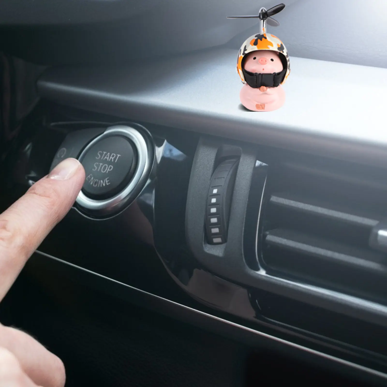 

Милый декор для автомобиля в виде поросенка, настольный декор, украшение для стола в виде поросенка