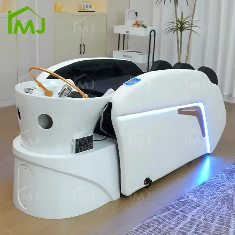 Salon Furniture Hair Bowl Sink Shampoo Chair Japanese Electric Massage Head Spa Bed