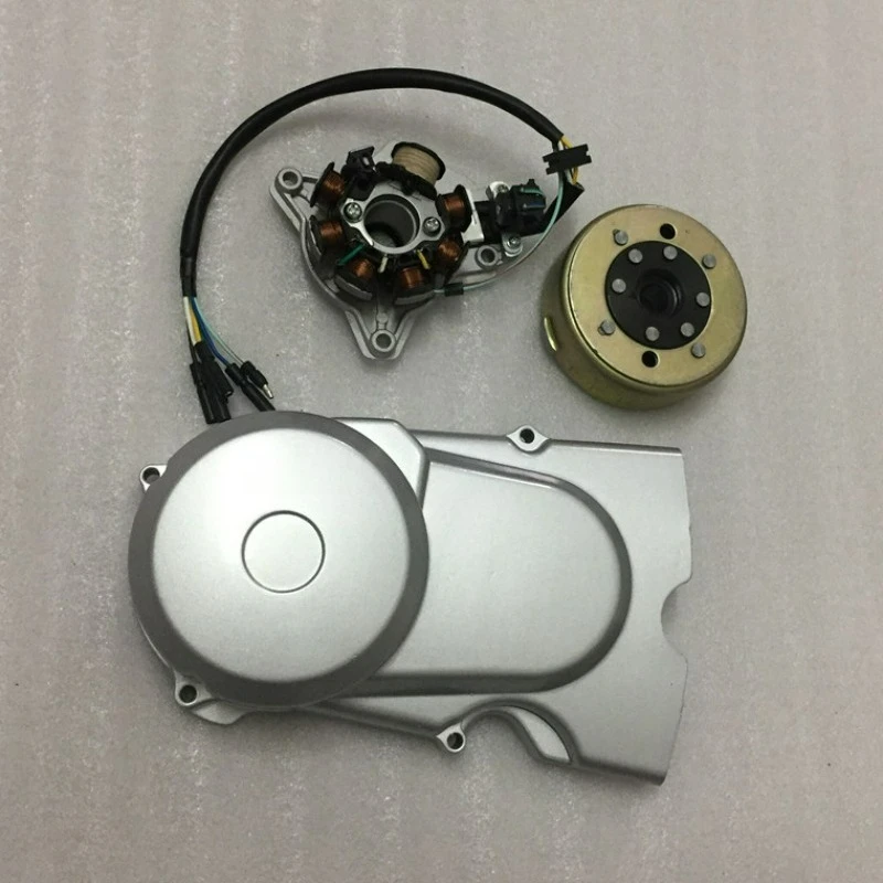 Motorcycle CG125 platinum modified flower cat silver cat/happiness XF125 modified coil rotor magnet magneto