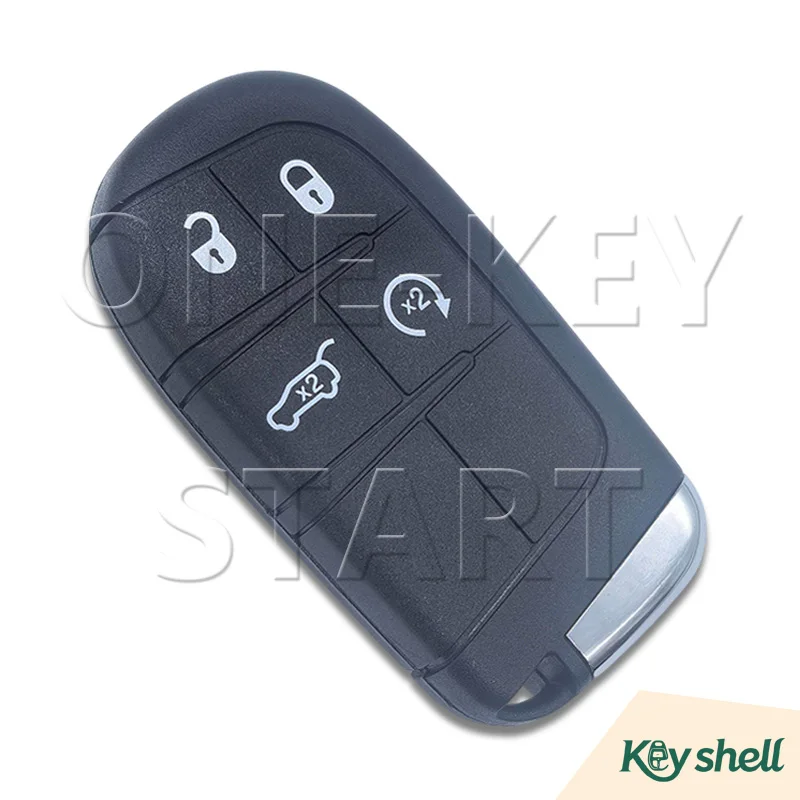 SIP22 Ersatzschlüsselgehäuse für Smartkey-Fernbedienung für Chrysler Jeep Compass Renegade Cherokee mit 2/3/4/5 Tasten – Detail 5