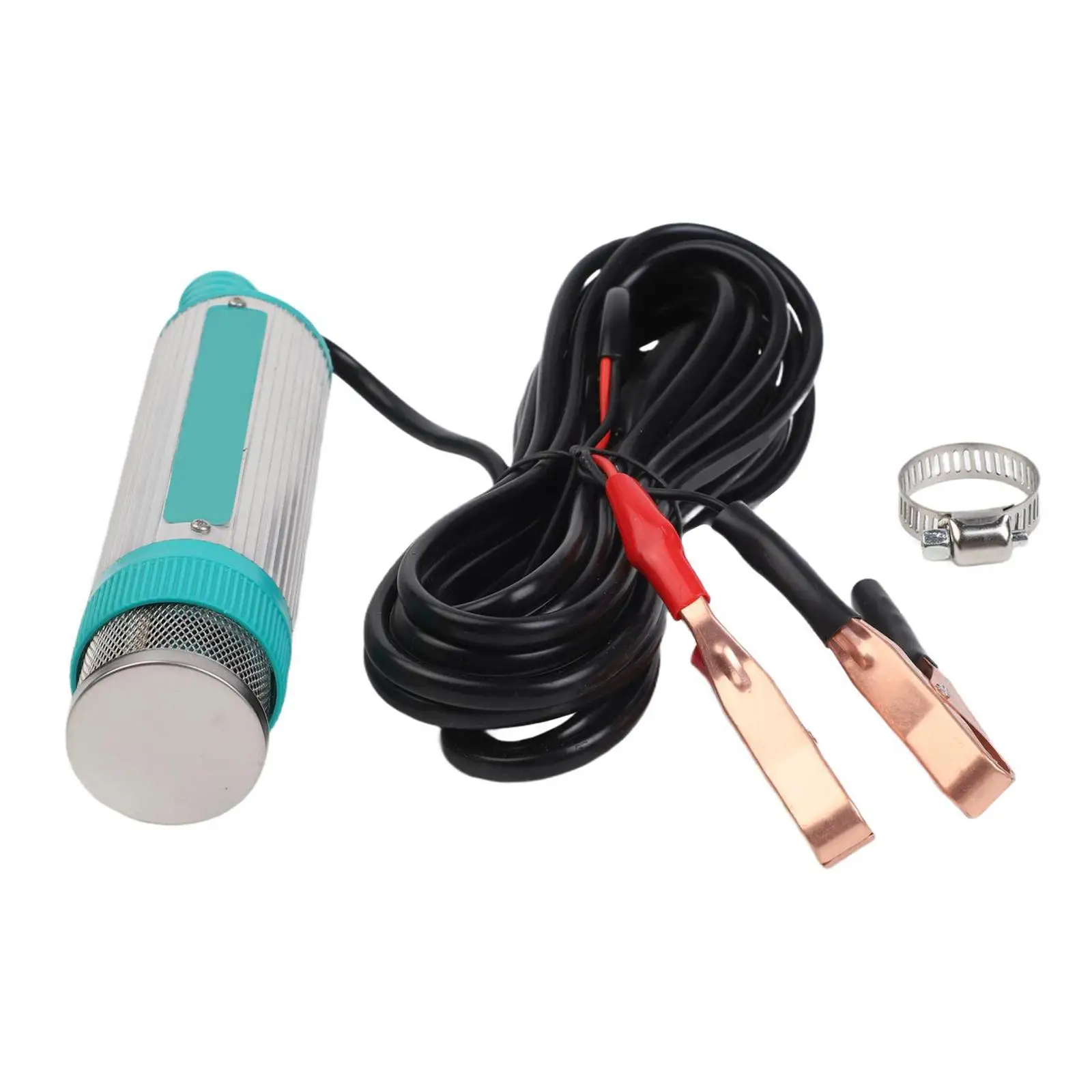 

Серебристый, черный погружной дизельный насос, удобный для пользователя электрический насос, дизельный насос, портативный топливный насос, быстрая передача жидкости