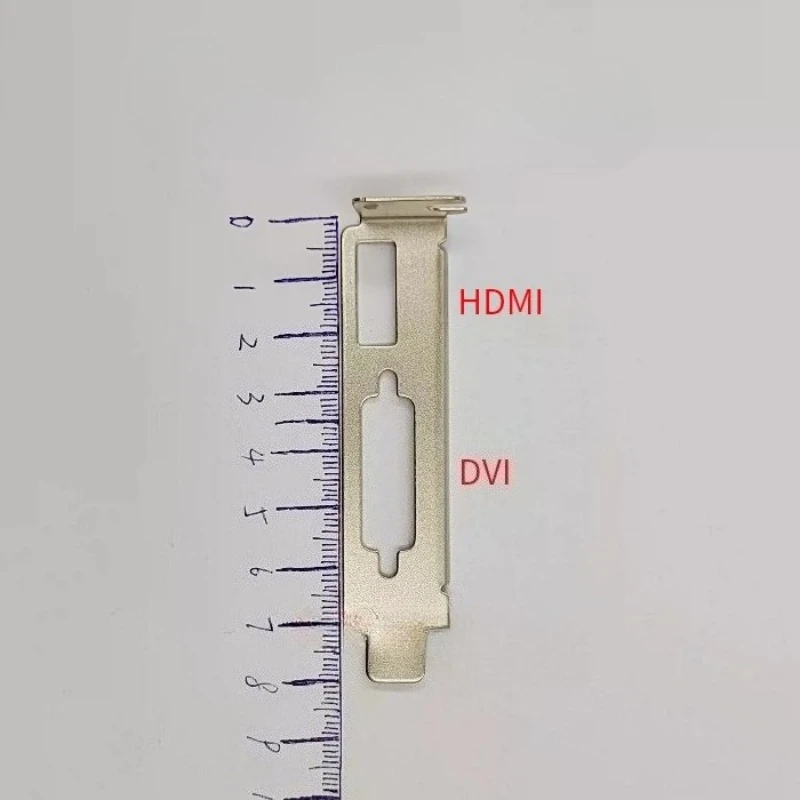 10pcs New Full & Half Height GPU I/O Shield Bracket For Gigabyte GT710 GT720 GT1030 Low Profile Video Card Baffle DVI HDMI