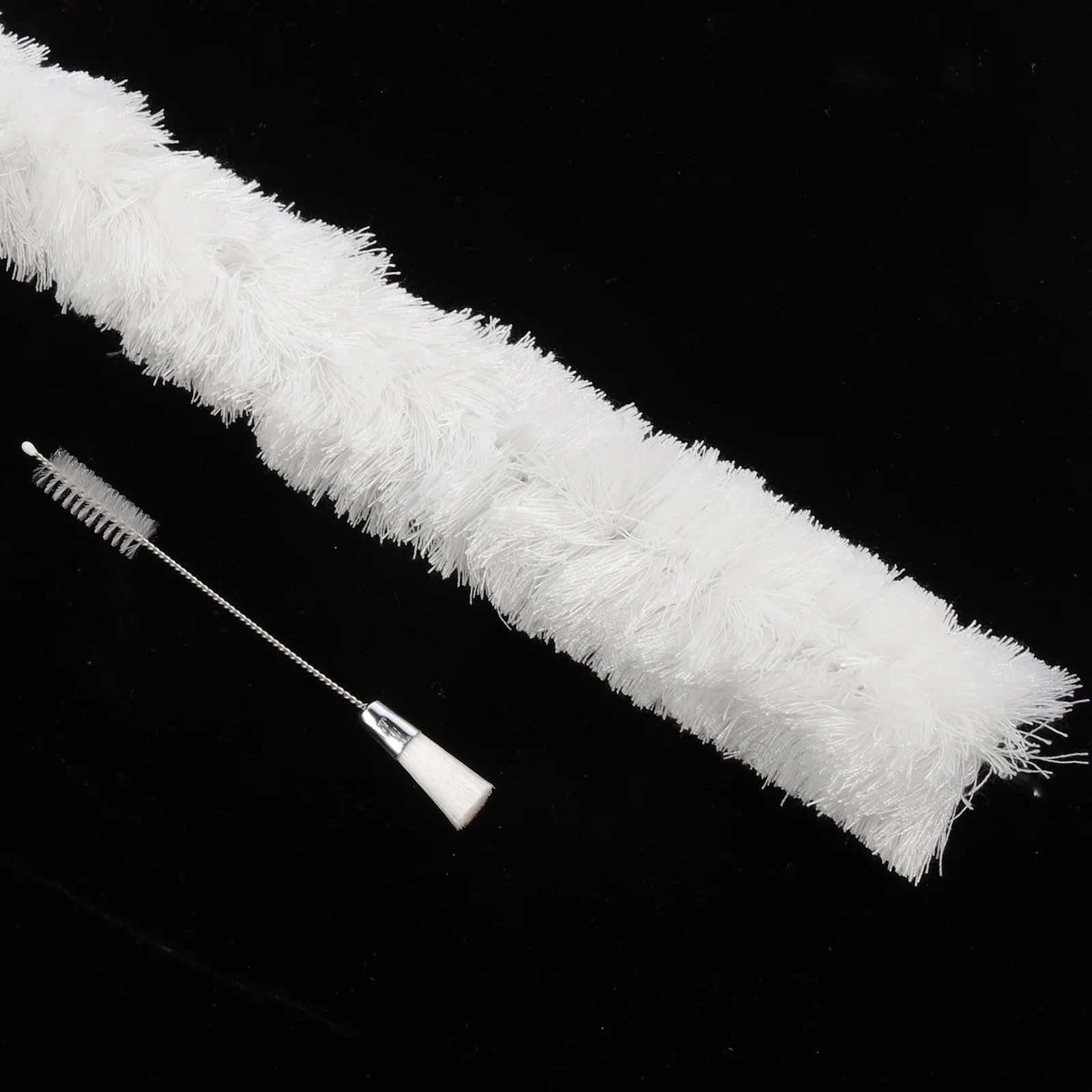 

Cleaning Cloth Tools Flute Care Kit Sax Brush Saxophone Musical Instrument Swab White