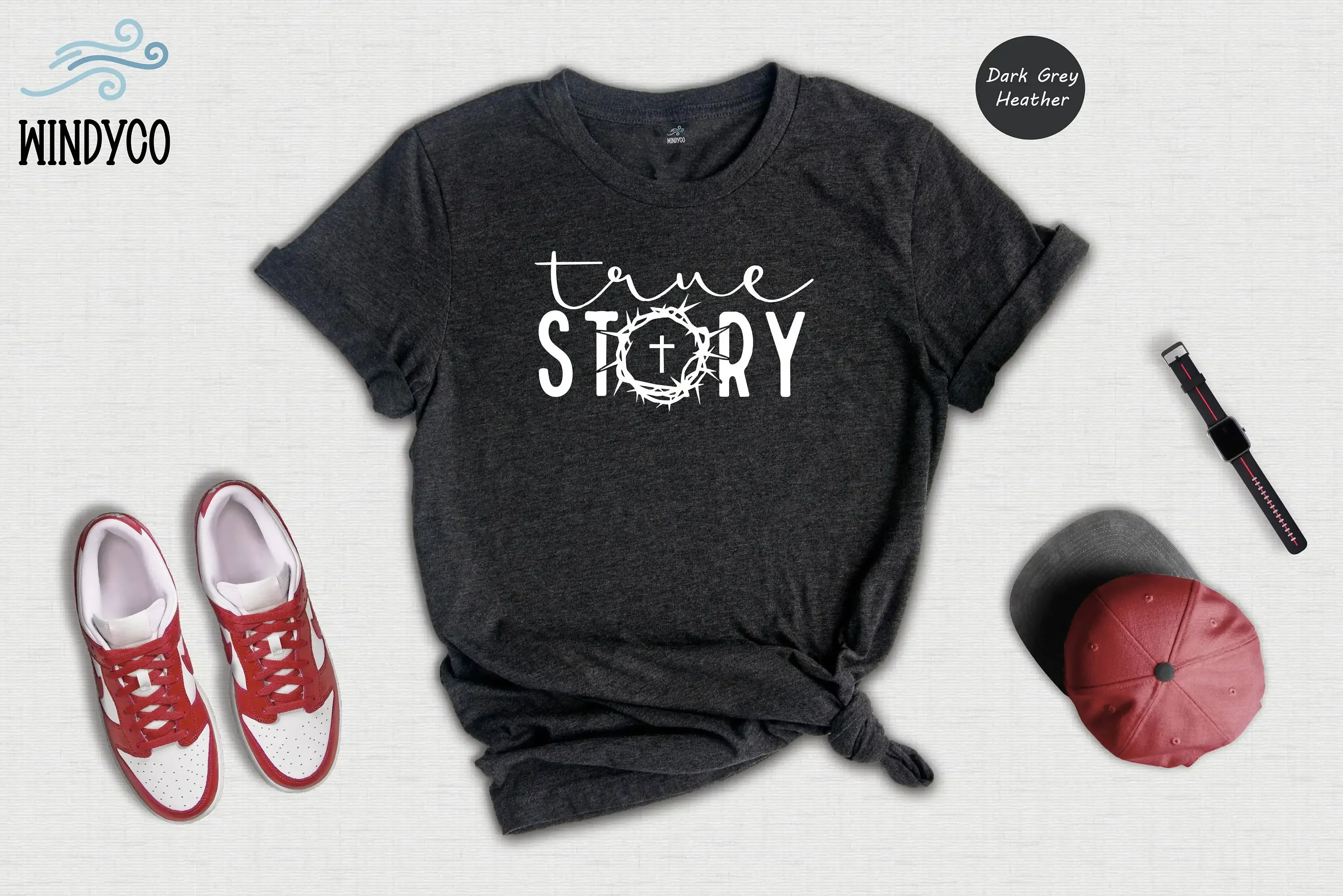 True Story T Shirt Christian Nativity Jesus