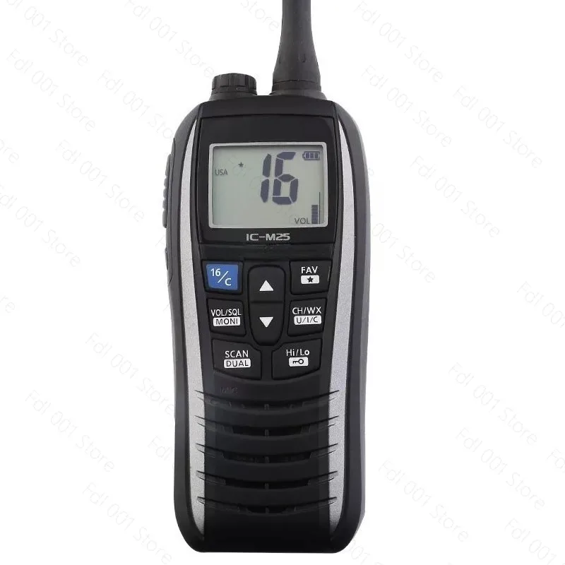 M25 Marine Radio, IPX7 Waterproof Handheld VHF Transceiver