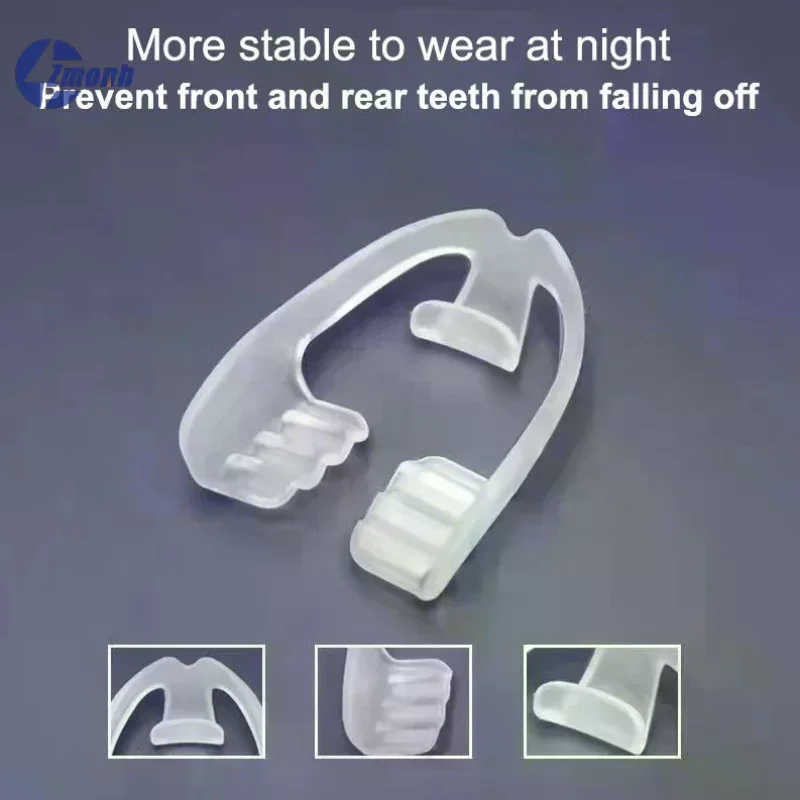 1/2/5pcs Bruxism Mouth Guard Sleep Mouthguard Splint Clenching Dental Braces Alignment Trainer Sleep Aid Teeth Protector Tools