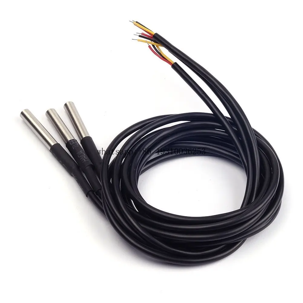 

1M DS18B20 Temperature Sensor High-Accuracy Waterproof For Arduino Raspberry Pi DIY And Other Experiments