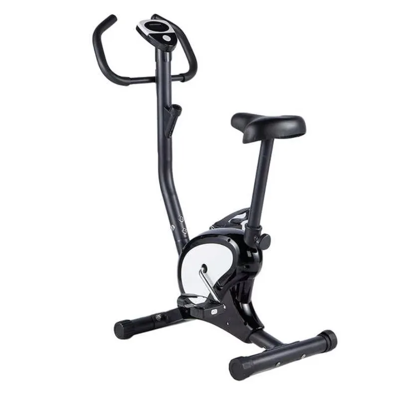 Upright Adjustable‑Resistance Spinning Bike LCD Screen Home Heavy‑Duty Fitness Cycle