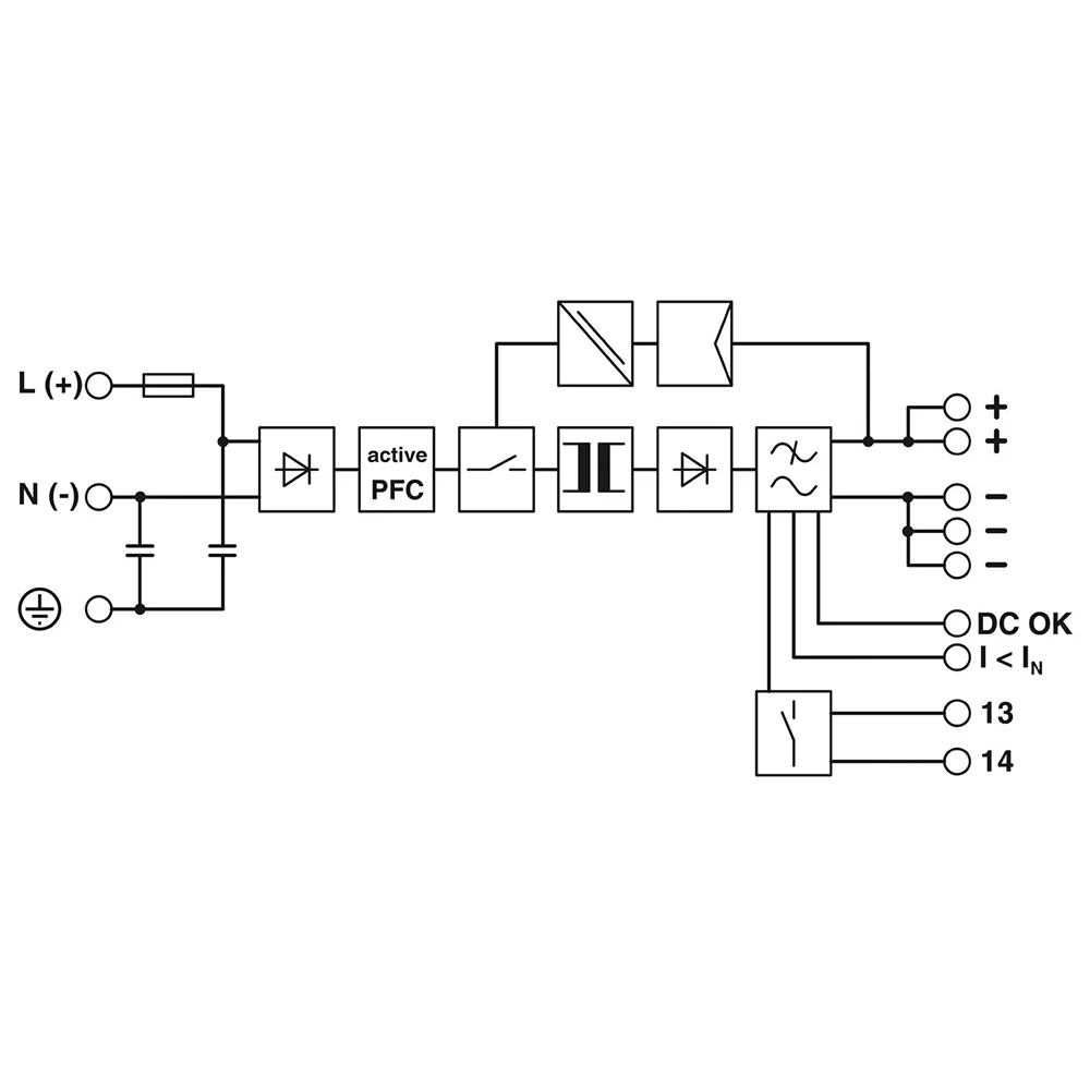 2866695 Power Supply, QUINT-PS/1AC/48DC/20