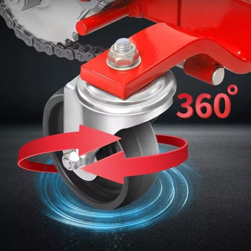 818003 Useful 3T Car Mobile Trailer Professional Positioning Hydraulic Jack Mobile Car Artifact Road Obstacle Clear