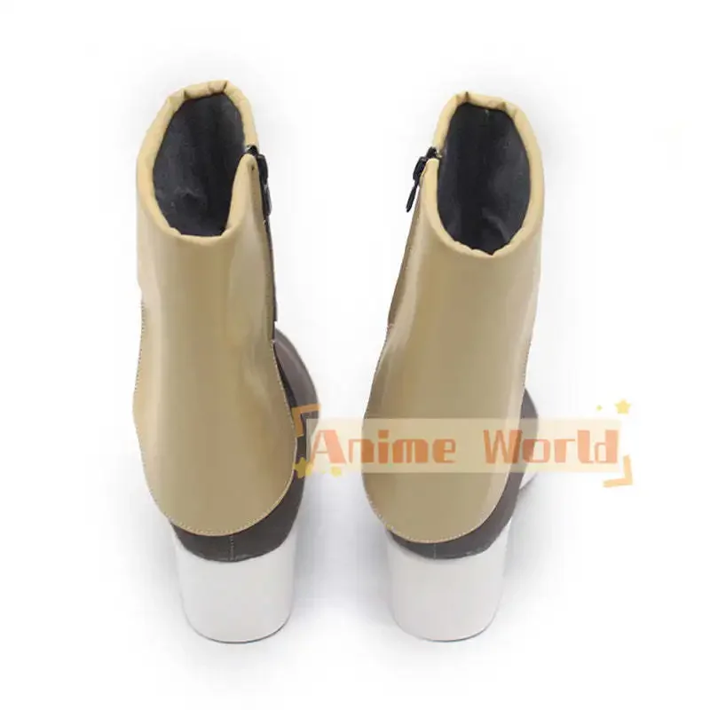 Murrue Ramius Scarpe Cosplay Scarpe Stivali Puntelli per feste di carnevale di Halloween su misura