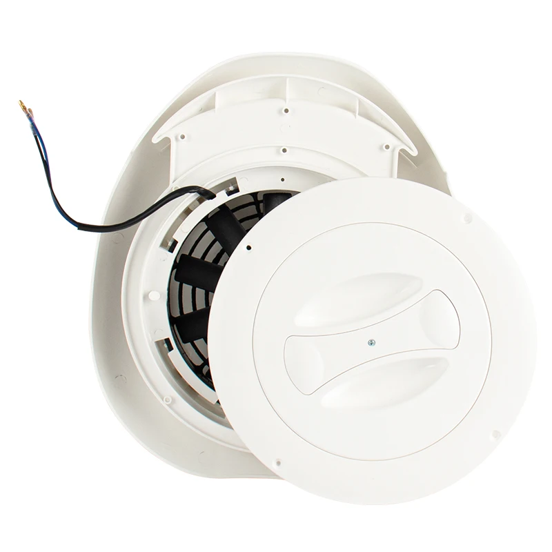 Universal Roof Vent Fan Round Mushroom Exhaust Fan for Ambulance Van Camper RV Conversion